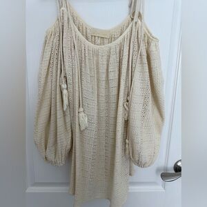 Boho off the shoulder top size M